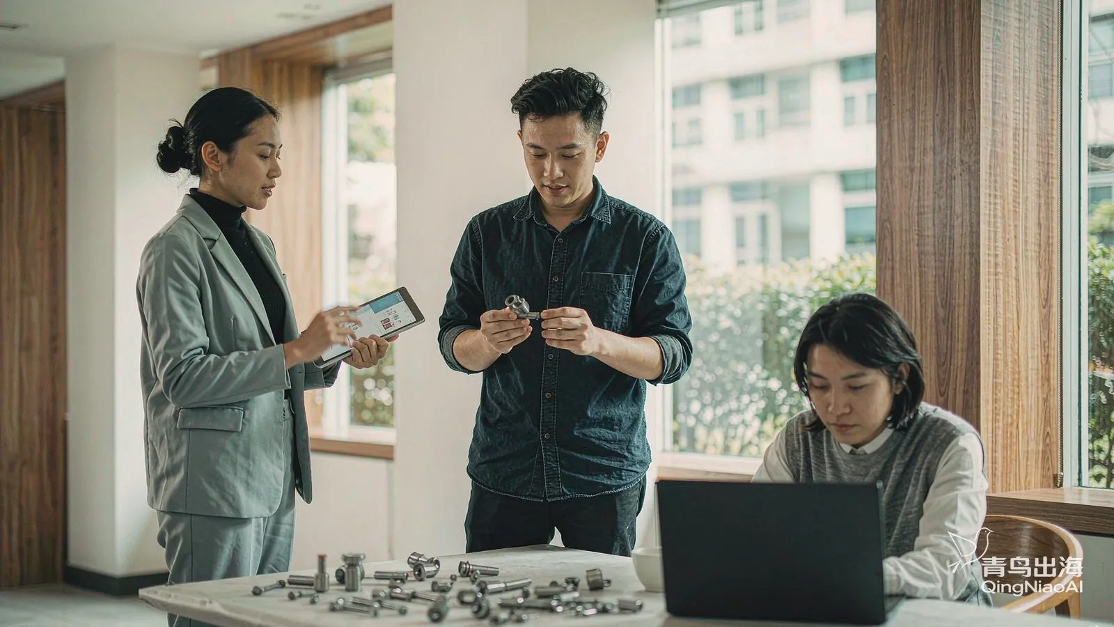 图2:海外采购商决策路径的五个阶段与 AI 介入点